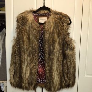 BCBGeneration Faux Fur Vest